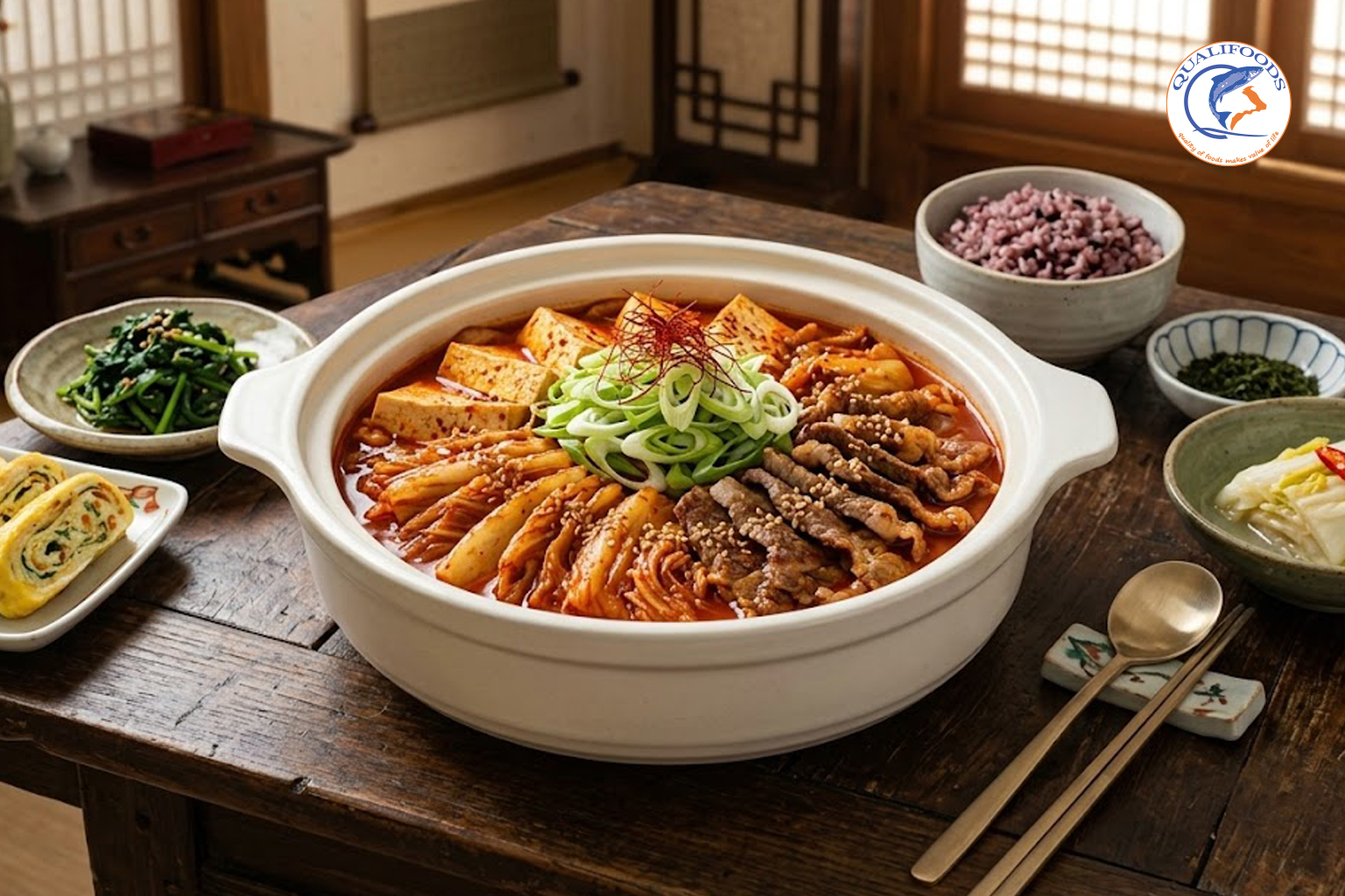 CANH KIM CHI BA CHỈ BÒ
