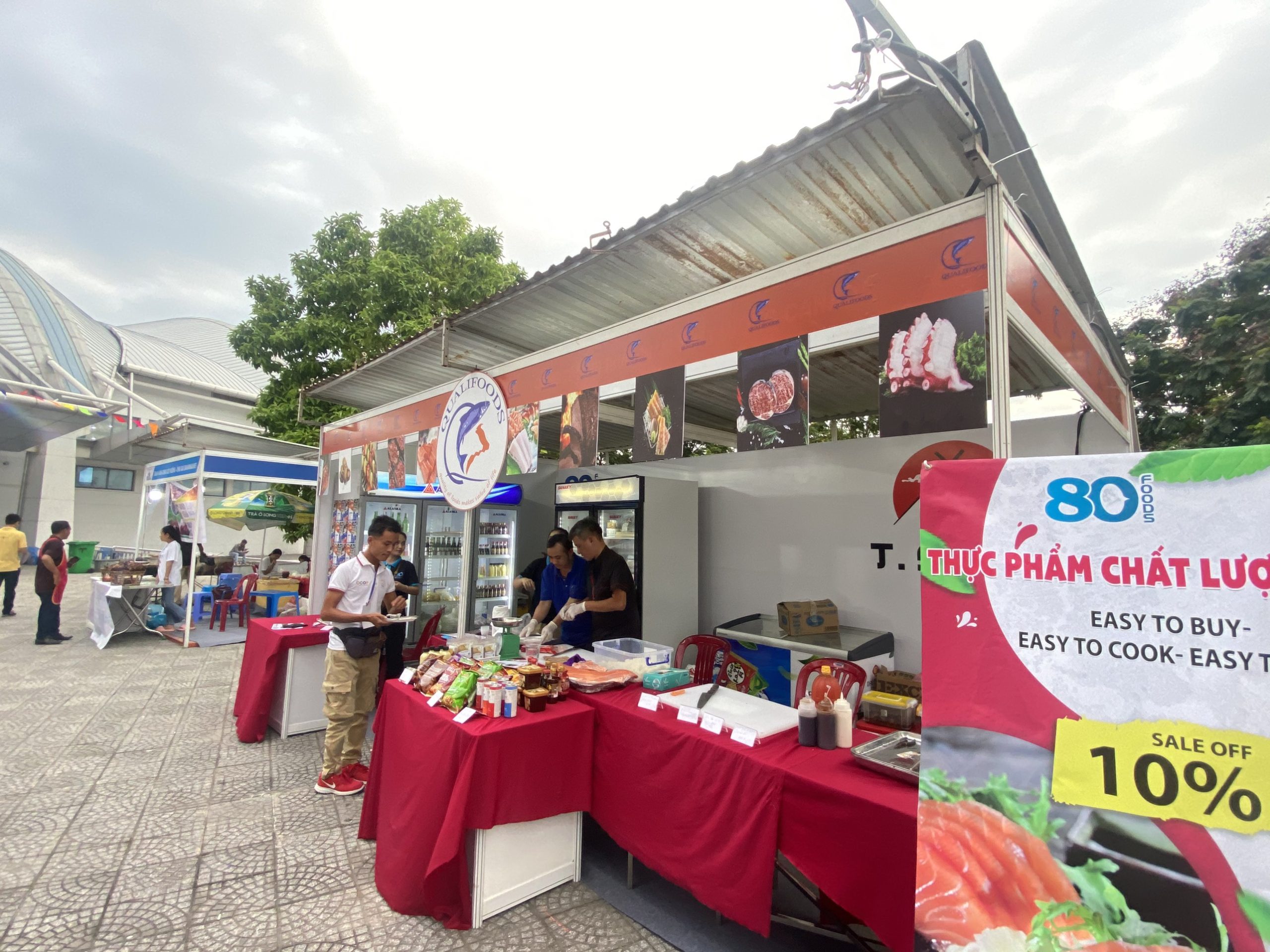 Qualifoods tham gia hội chợ quốc tế Hành lang kinh tế Đông – Tây ở Đà Nẵng