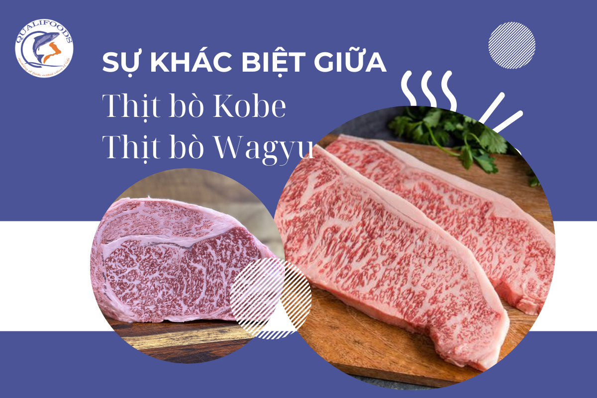 Sự khác biệt giữa thịt bò Kobe và thịt bò Wagyu