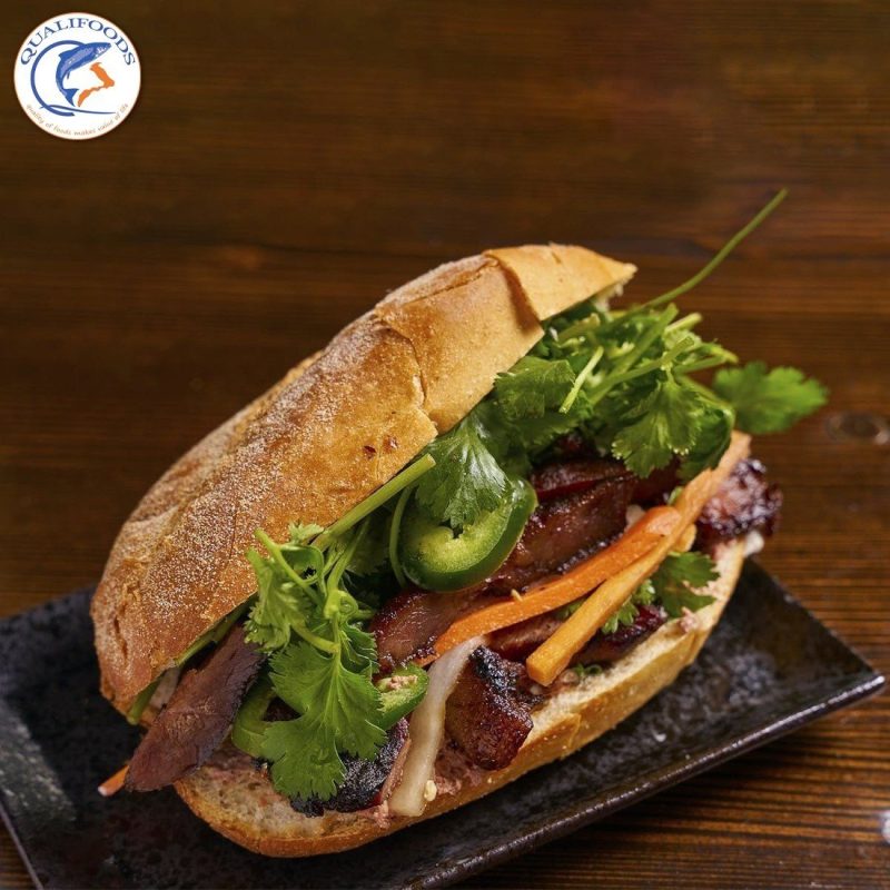 Ba Chỉ Bò Mỹ trong món bánh mì