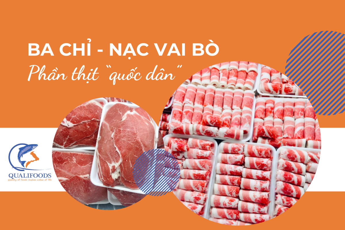 Ba chỉ, lõi vai bò – Phần thịt quốc dân