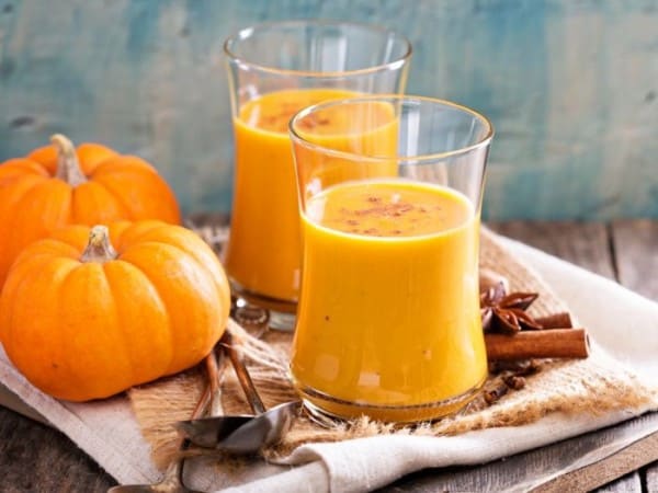 Cháo bí đỏ Halloween