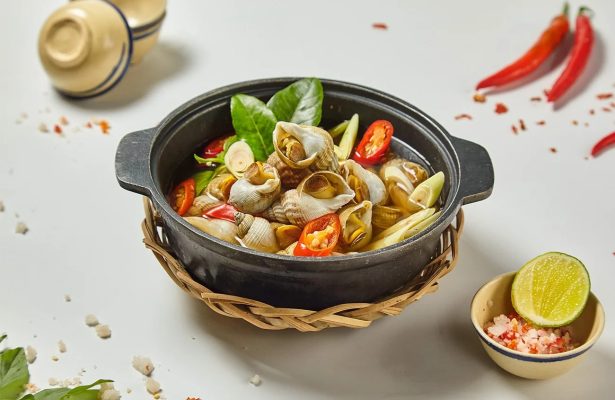 ốc bulot hấp