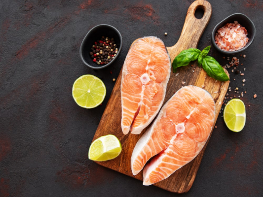 Hướng dẫn sử dụng cá hồi NaUy cắt miếng