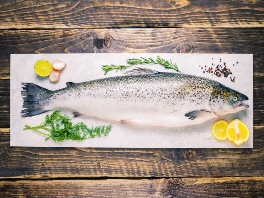 Hướng dẫn sử dụng cá hồi nguyên con