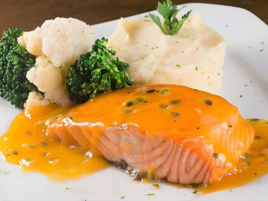 Cá hồi làm món gì thì ngon? Cá hồi sốt chanh leo